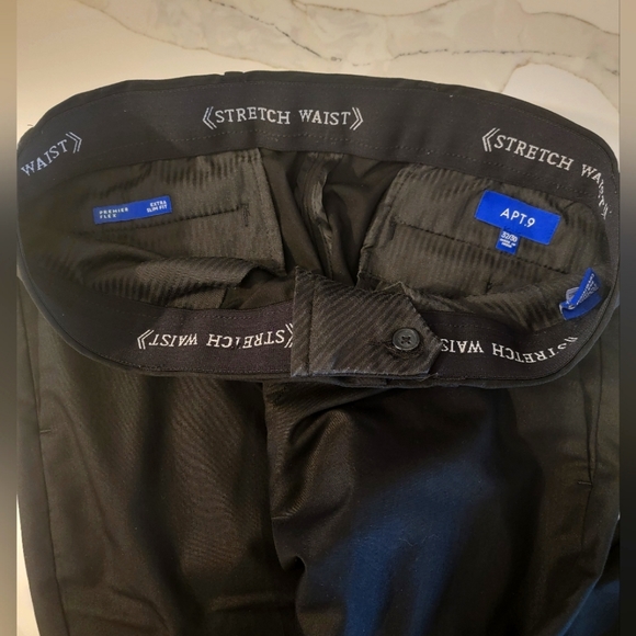 Apt. 9 Black Dress Pants 32 x 30 - Picture 3 of 3